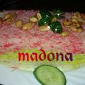 صورة من طبخات بنت الشام منى Madona ، شاركها بعد تجربة وصفة (رز ملون (برياني هندي