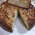 El cooksnap de Carla Prado cuando hizo Torta de Manzana.
