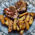 El cooksnap de Noely Gar cuando hizo Peceto al horno con papas y batatas.