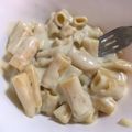 El cooksnap de Violeta Palermo cuando hizo Mac & Cheese.