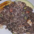 El cooksnap de Glenda cuando hizo Arroz con conchas ecuatoriano.