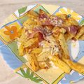 Cooksnap από Elisabeth Paramythiotou στη συνταγή Πατάτες Τηγανητές Με Μπέικον Και Τυριά !!!