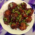 Rafiqua Shama का कुकस्नैप जब उन्होंने रेस्टोरेंट स्टाइल वेज ड्राई मंचूरियन(hotel style veg manchurian recipe in hindi) बनाया था।