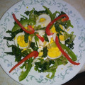 El cooksnap de Arlettys Guevara Filiú cuando hizo Ensalada con huevos hervidos.