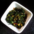 Anushka Roy's cooksnap of when they made মূলো শাক ভাজা (mulo saag bhaja recipe in Bengali).