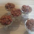 El cooksnap de pennyperez cuando hizo Tartar de atún rojo aliñado y vasitos de ensalada en versión “guacamole”.