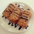 Cooksnap dari Ricilia R. untuk resep Pisang coklat gulung roti tawar