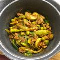 รูป Cooksnap ของ Somchai Pantong เมื่อเขาทำ หมูสามชั้นผัดพริกแกงถั่วฝักยาว กินกับข้าวสวยร้อนๆ อร่อยมาก
