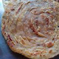 Mamta Shahu का कुकस्नैप जब उन्होंने मसाला लच्छा पराठा (Masala laccha Paratha बनाया था।