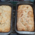 El cooksnap de Vale Lencina cuando hizo Pan de banana con splenda o azúcar común.
