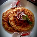 Tarpita Swarnakar's cooksnap of when they made Aloo ke parathe.