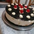 El cooksnap de Natalia López Trillo cuando hizo Torta oreo.