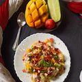 Madhvi Dwivedi का कुकस्नैप जब उन्होंने फलाहारी चाट (falahari chaat recipe in Hindi) बनाया था।