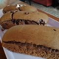 El cooksnap de Patricia Cantero cuando hizo Budín de algarroba y cacao con sorpresas.