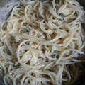 El cooksnap de MIKYRO cuando hizo Fideos con pesto.
