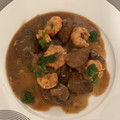 El cooksnap de Francesc cuando hizo Solomillo de cerdo con setas y langostinos en salsa de soja.