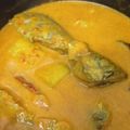 Cooksnap Rudhiah Rosli semasa beliau membuat Gulai Kuning Ikan Tongkol (Ikan Aya).