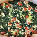 Cooksnap από Stefania Zoubouli στη συνταγή Ομελέτα στο φούρνο με αυγά σπανάκι και φέτα