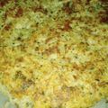 El cooksnap de Nelida Torino cuando hizo Tortilla de papa rallada.
