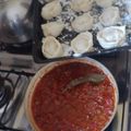 El cooksnap de nora medina nuñez cuando hizo Agnolotis de zapallo y muzzarella.
