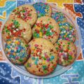 El cooksnap de Ynita cuando hizo Galletas caseras con chispas de colores.