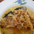 El cooksnap de Eva Martinez cuando hizo Atún encebollado.