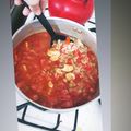 El cooksnap de Noe cuando hizo Arroz con pollo fácil.