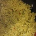 Jojo's cooksnap of when they made Barbecue rice.