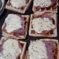 El cooksnap de Virginia Cabrera cuando hizo Wafles pizza.
