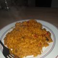 El cooksnap de tania jimenez cuando hizo Paella.