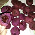 Cooksnap dari Widya Tannesia untuk resep Bola-Bola Ubi Ungu isi Gula Merah