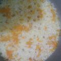 El cooksnap de Monserat cuando hizo Arroz de zanahoria.