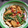 Cooksnap dari Nevi Sutio untuk resep Sayur TAHU Kacang Panjang ndeso (#pr_masakantahu)