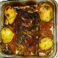 El cooksnap de Nelson Hidalgo cuando hizo Costillas de cerdo al horno.
