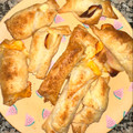 Cooksnap de Bartolomeu Sousa quando cozinhou Folhados de Fiambre, Queijo e Bacon.