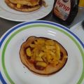 El cooksnap de Elizabeth Bolivar cuando hizo Pancakes de manzana y canela.