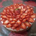 El cooksnap de Carmen Palomino cuando hizo Mostachón de fresa.