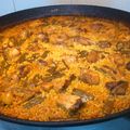 El cooksnap de Ricardo Esparza cuando hizo Paella Valenciana.