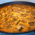 El cooksnap de Ricardo Esparza cuando hizo Paella Valenciana.