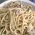 El cooksnap de Dina Luz cuando hizo Pasta con atún.