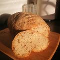 Ágnes Cooksnap-ja, amikor elkészítette a(z) Gluténmentes Chia magos kenyér kenyérsütő géppel készítve receptet.