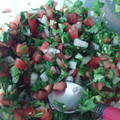 Lali 's cooksnap of when they made Pico de Gallo.
