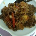 Cooksnap Nur Nazrin semasa beliau membuat Daging Masak Merah simple.