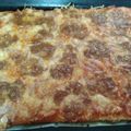 El cooksnap de Sandra cuando hizo Pizza de bacón y cebolla caramelizada.
