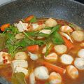 Cooksnap dari Ita untuk resep Tom yam udang steamboat | Kuah super cantik