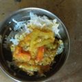 Vanika Agrawal's cooksnap of when they made Sambar rice.