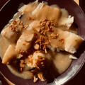 El cooksnap de asousar cuando hizo Bacalao al pilpil.