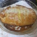 El cooksnap de AdRuiTha cuando hizo Trenza rellena de jamón, queso y huevo duro.