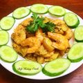 Cooksnap của Hoàng Oanh khi họ làm theo món Tôm rang thịt ba chỉ