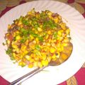 Garima jaiswal's cooksnap of when they made Sweet corn salsa (salad).